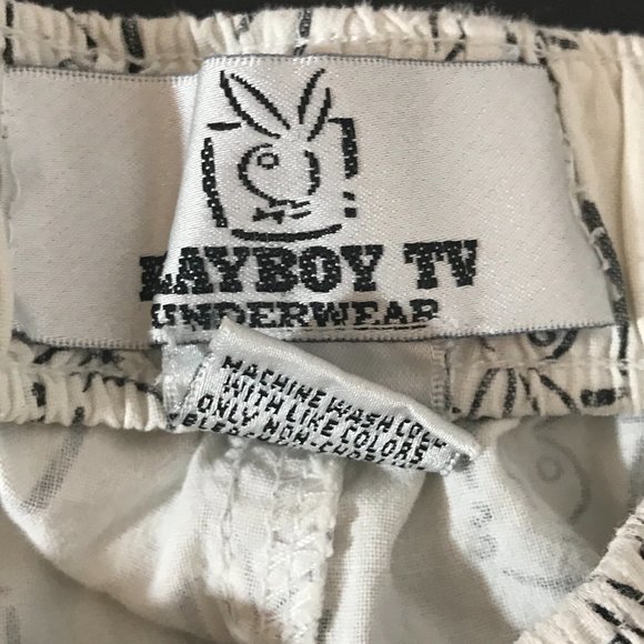 PLAYBOY Intimates & Sleepwear Playboy White Bunny Pajama Sleepwear